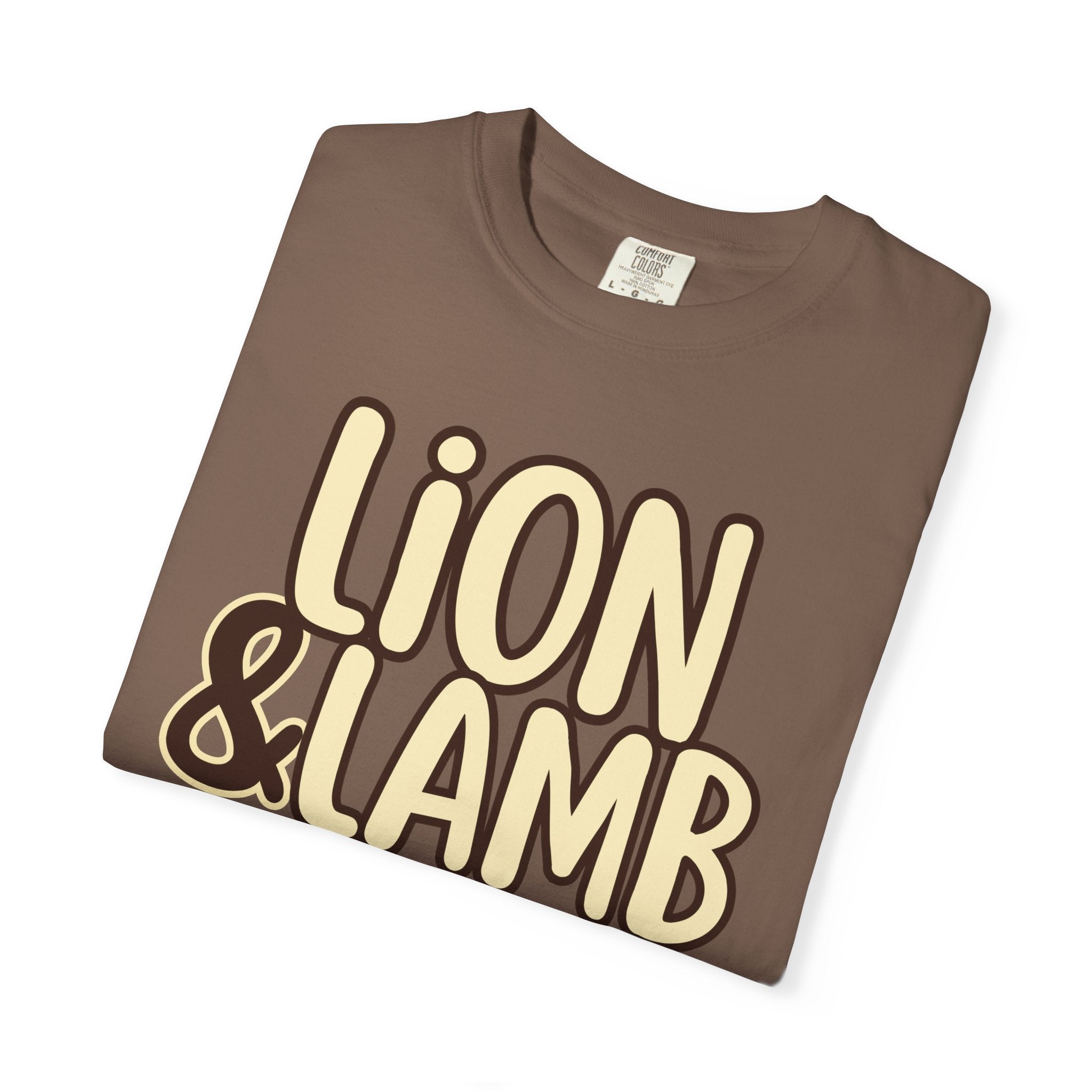 Lion&Lamb Name T-Shirt | Christian Faith Graphic Tee