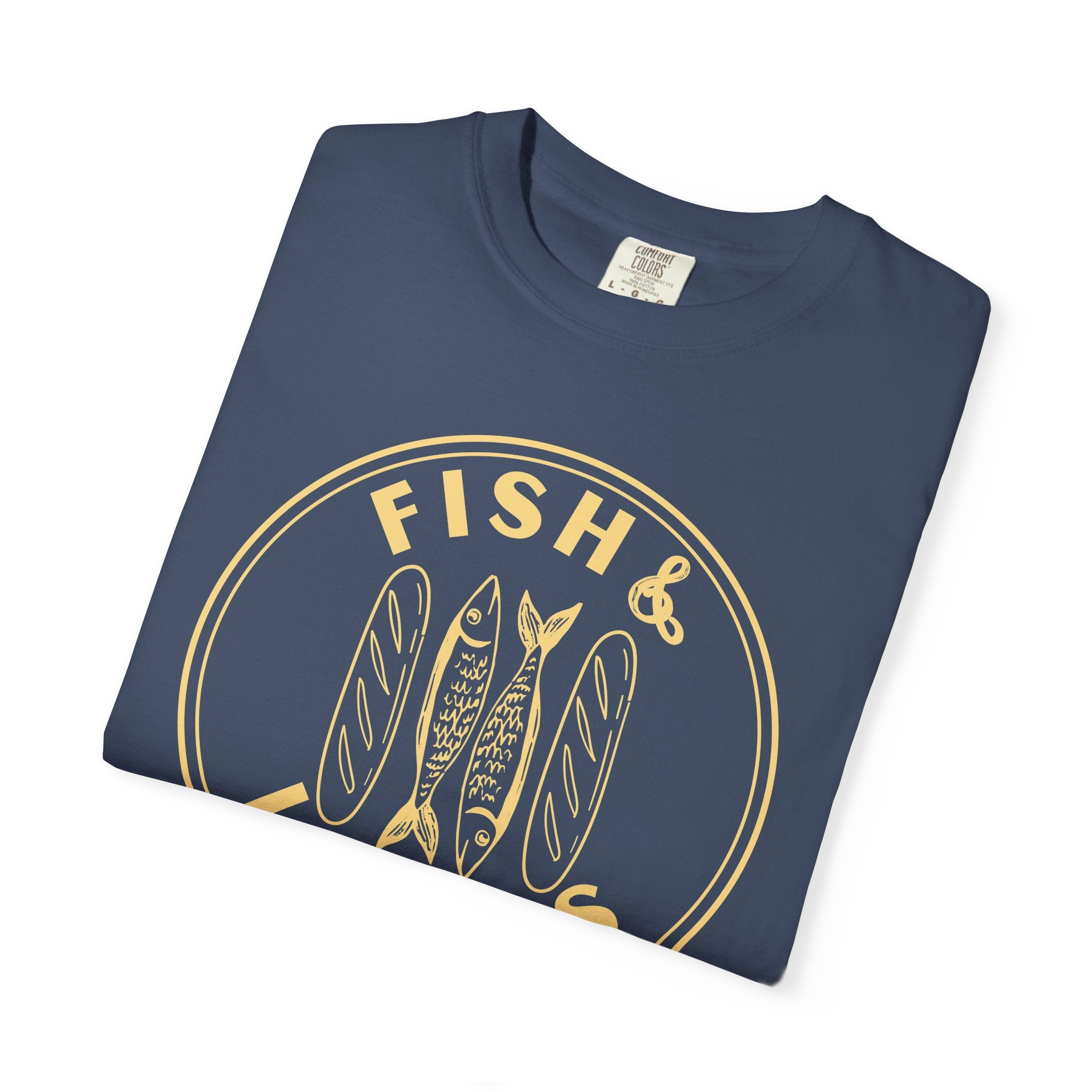 Fish & Loaves T-Shirt | Christian Faith Graphic Tee