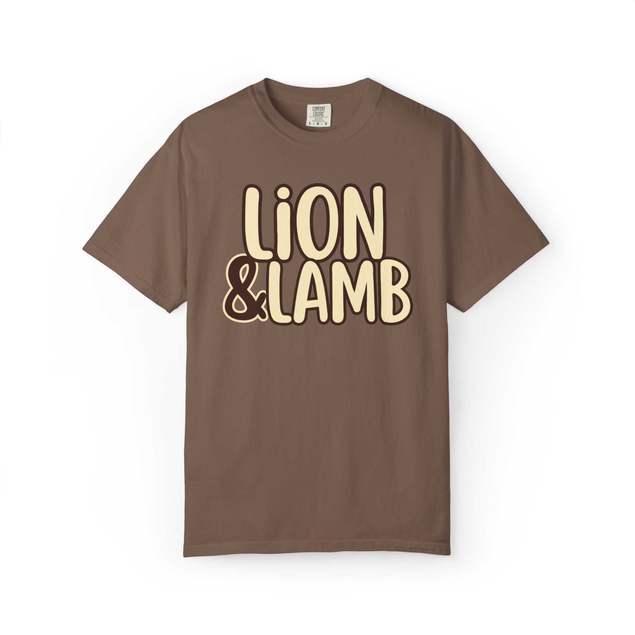 Lion&Lamb Name T-Shirt | Christian Faith Graphic Tee