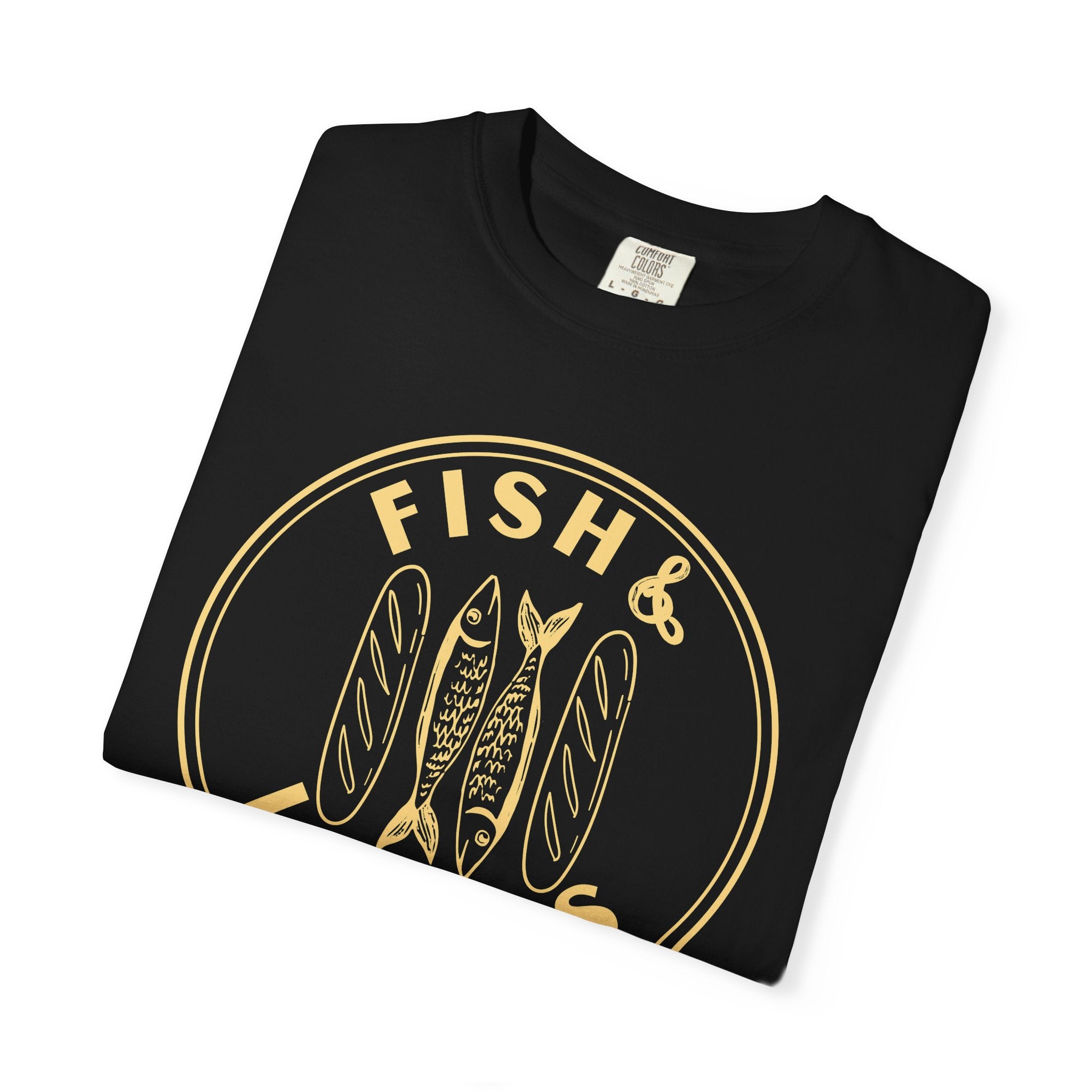 Fish & Loaves T-Shirt | Christian Faith Graphic Tee