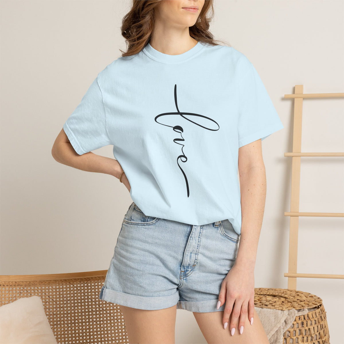 Love Cross T-Shirt | Christian Faith Graphic Tee