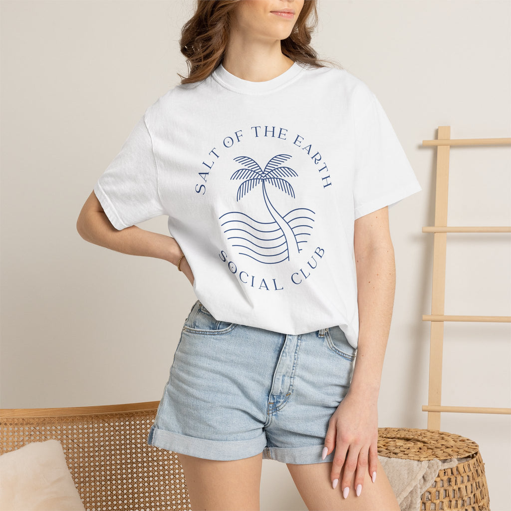 Salt Of The Earth Social Club T-Shirt | Christian Faith Graphic Tee