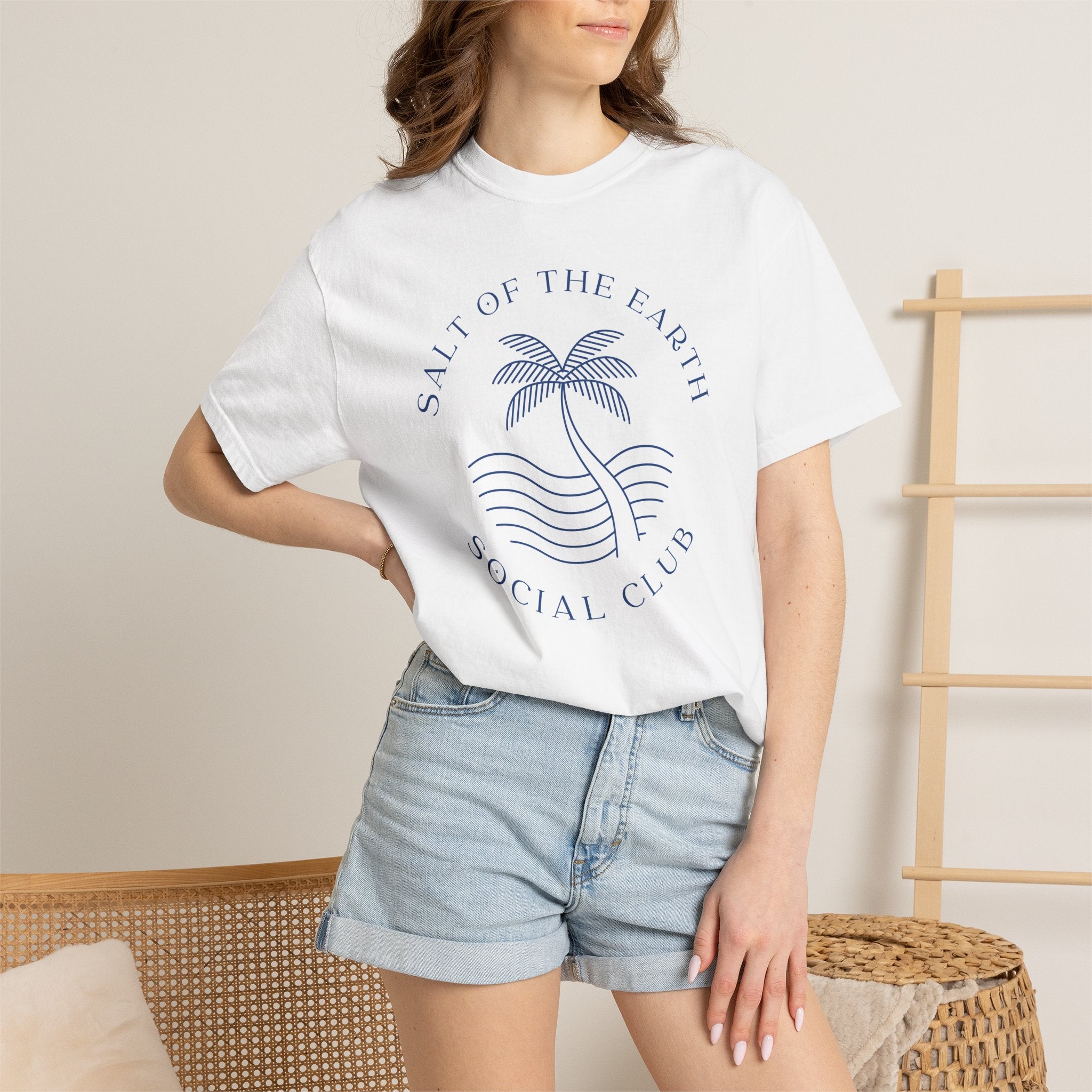 Salt Of The Earth Social Club T-Shirt | Christian Faith Graphic Tee