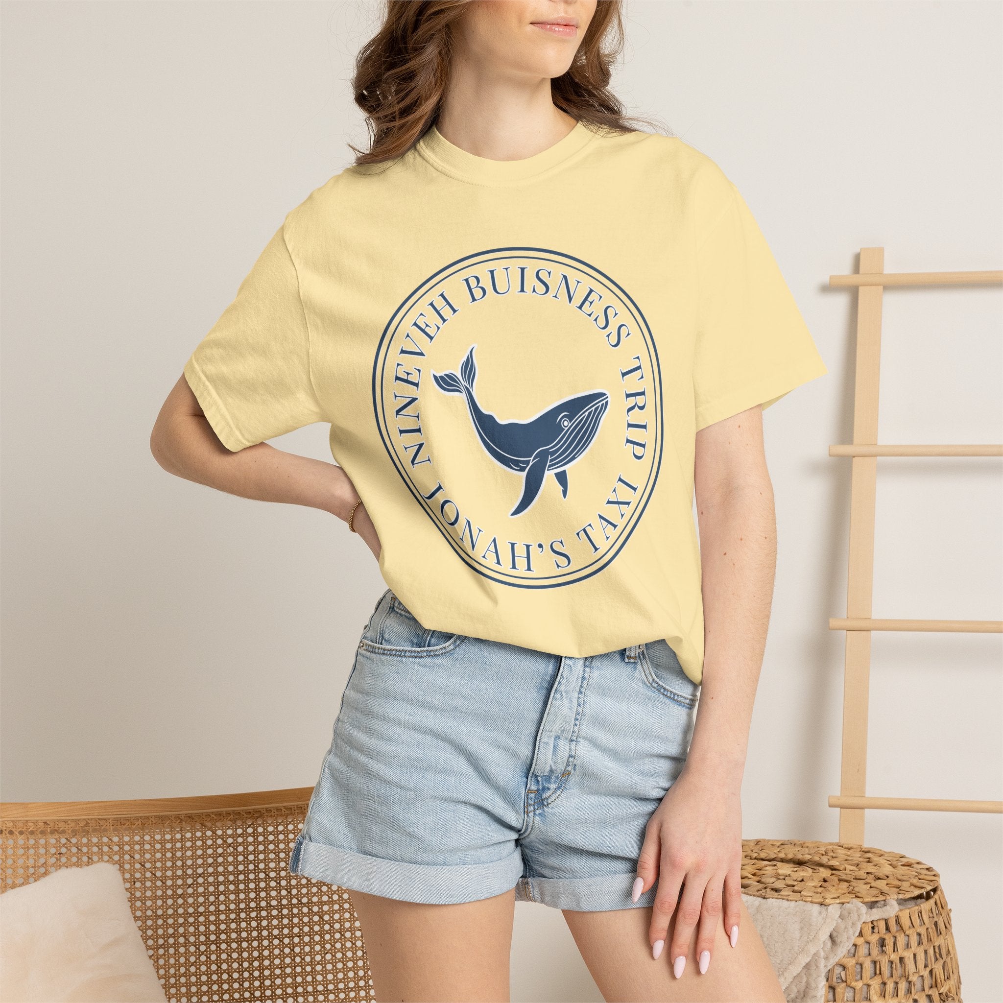 Jonah's Taxi T-Shirt | Christian Faith Graphic Tee