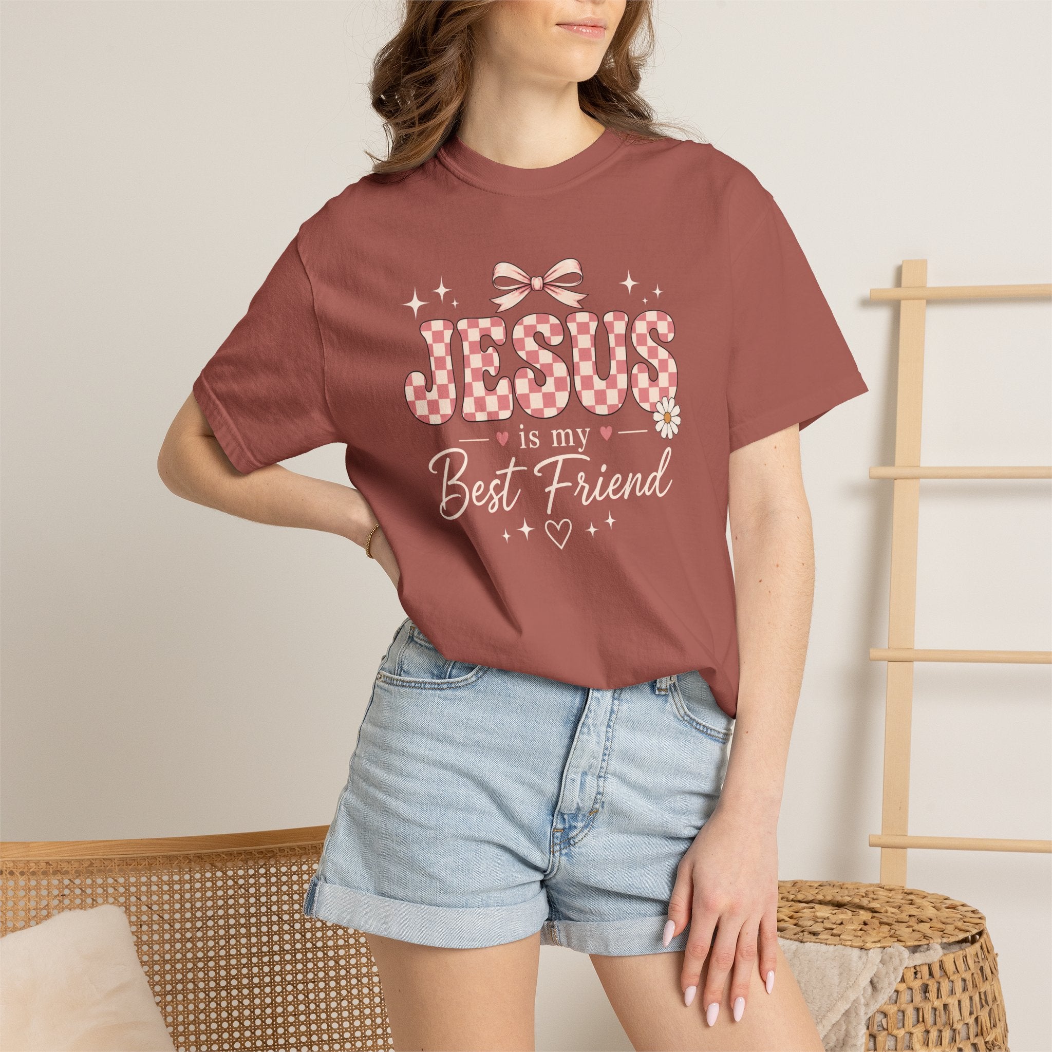 Jesus is My Best Friend T-Shirt | Christian Faith Graphic Tee