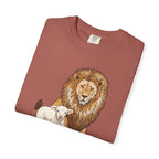 Lion&Lamb Image T-Shirt | Christian Faith Graphic Tee