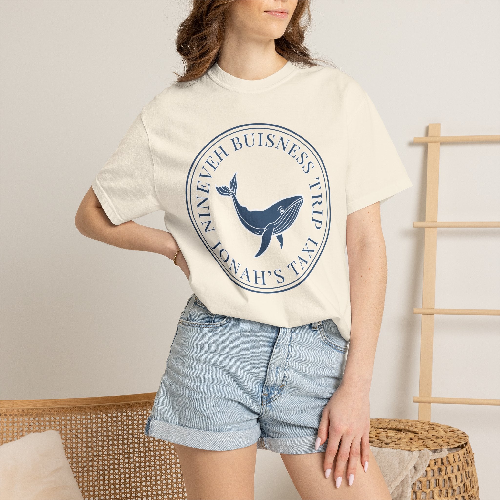 Jonah's Taxi T-Shirt | Christian Faith Graphic Tee