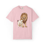 Lion&Lamb Image T-Shirt | Christian Faith Graphic Tee