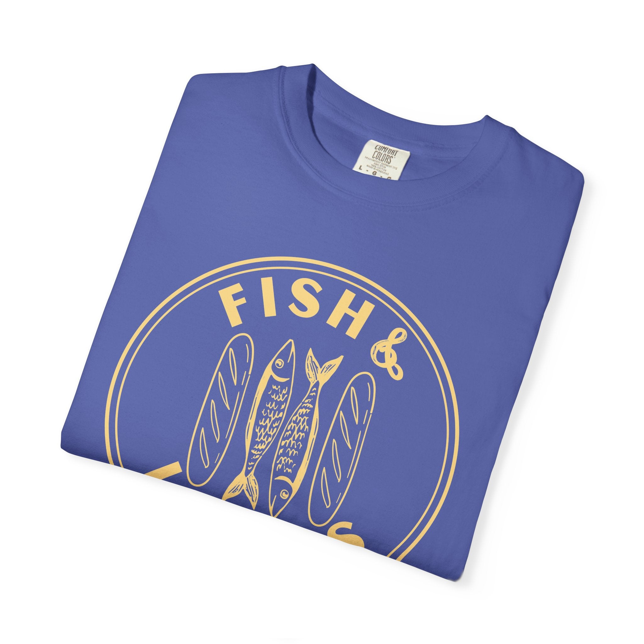 Fish & Loaves T-Shirt | Christian Faith Graphic Tee