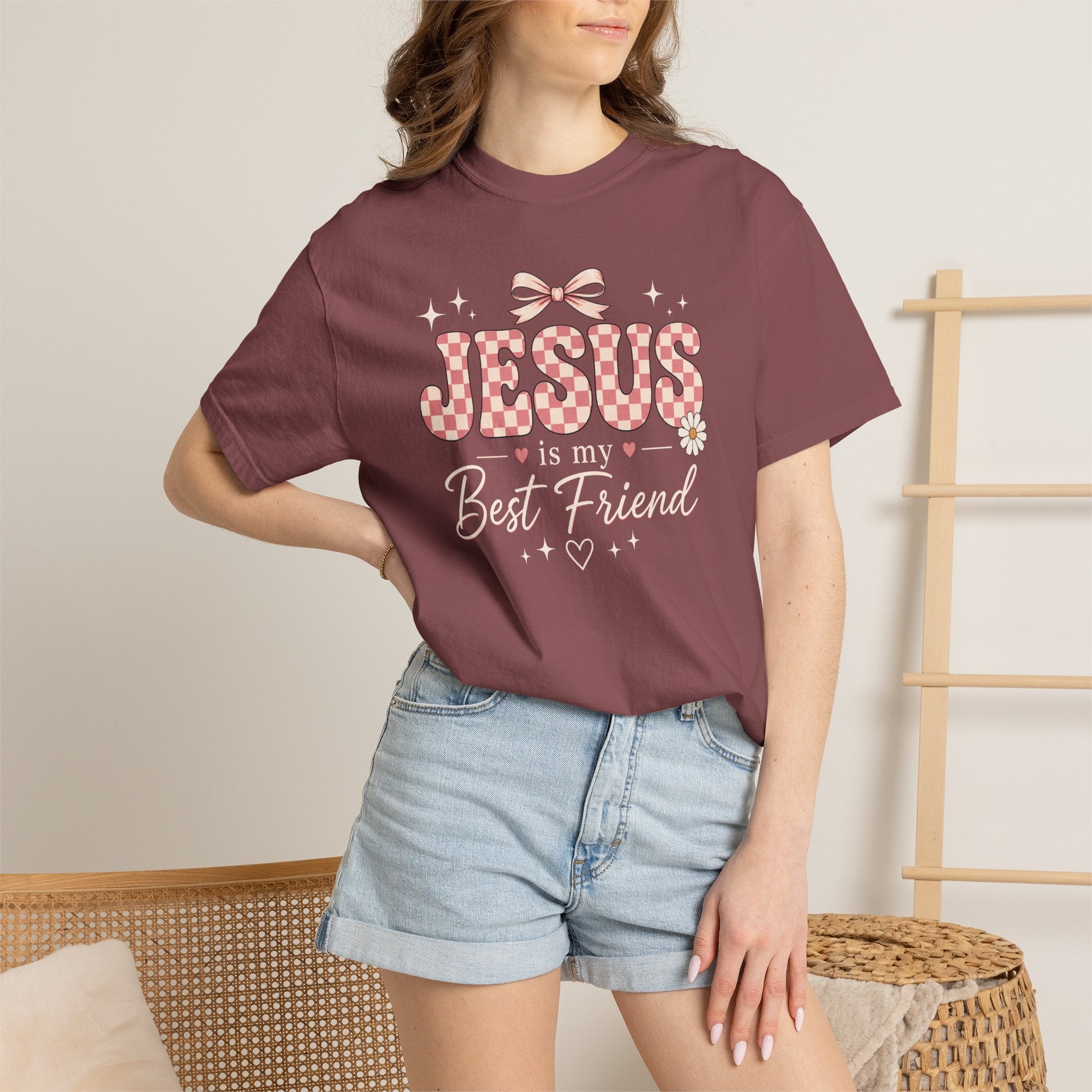 Jesus is My Best Friend T-Shirt | Christian Faith Graphic Tee