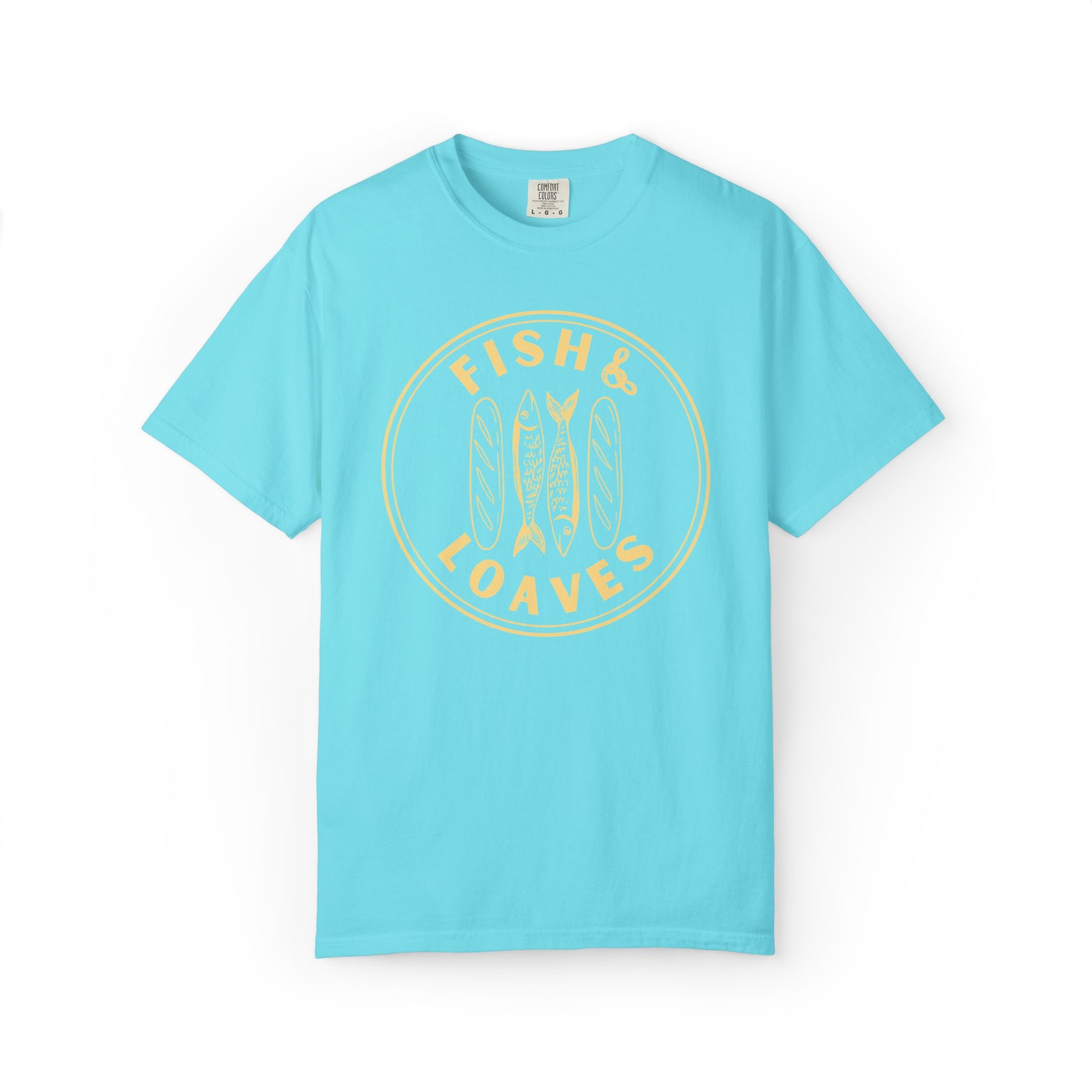 Fish & Loaves T-Shirt | Christian Faith Graphic Tee
