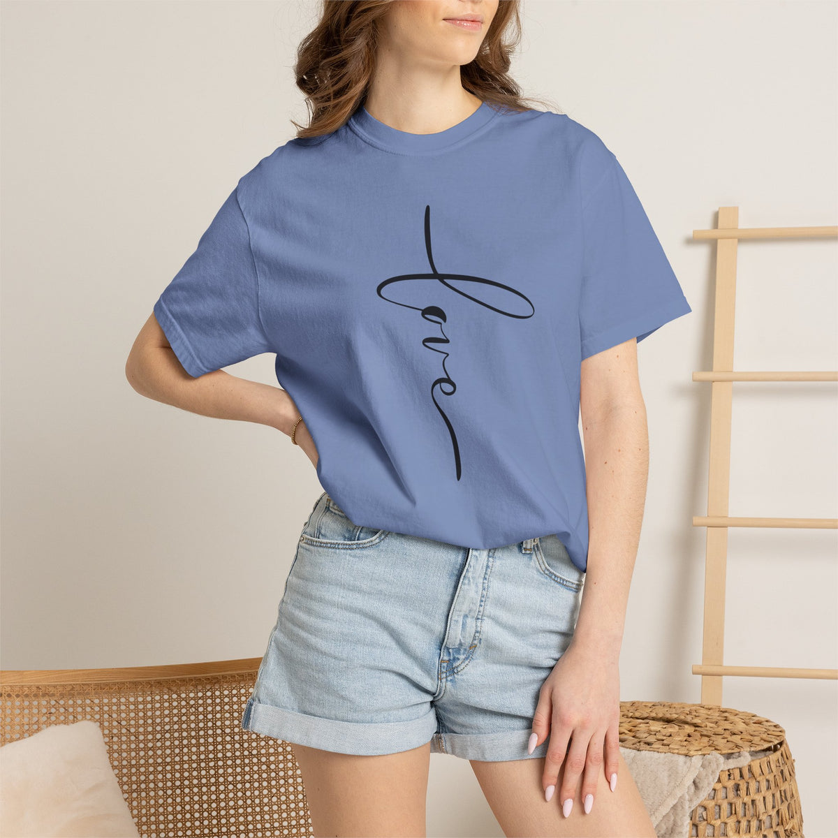 Love Cross T-Shirt | Christian Faith Graphic Tee