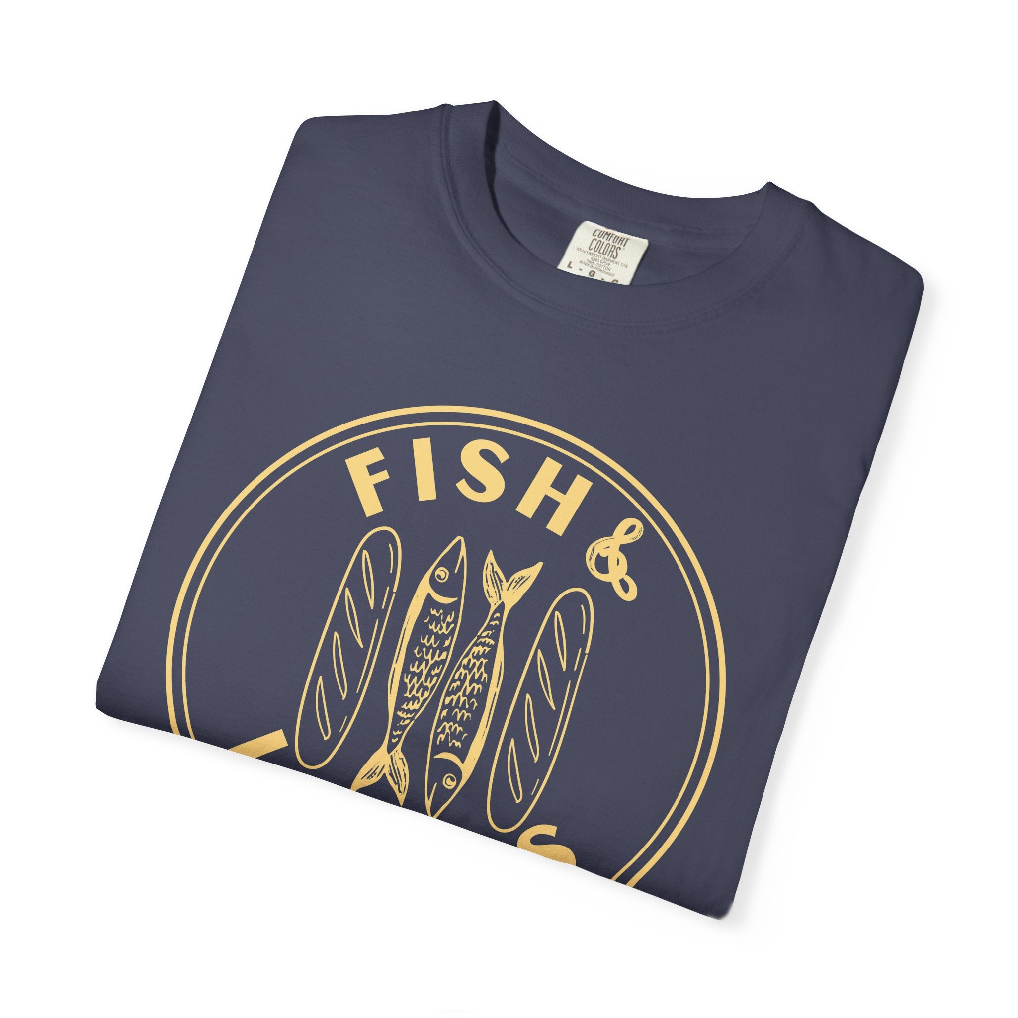 Fish & Loaves T-Shirt | Christian Faith Graphic Tee