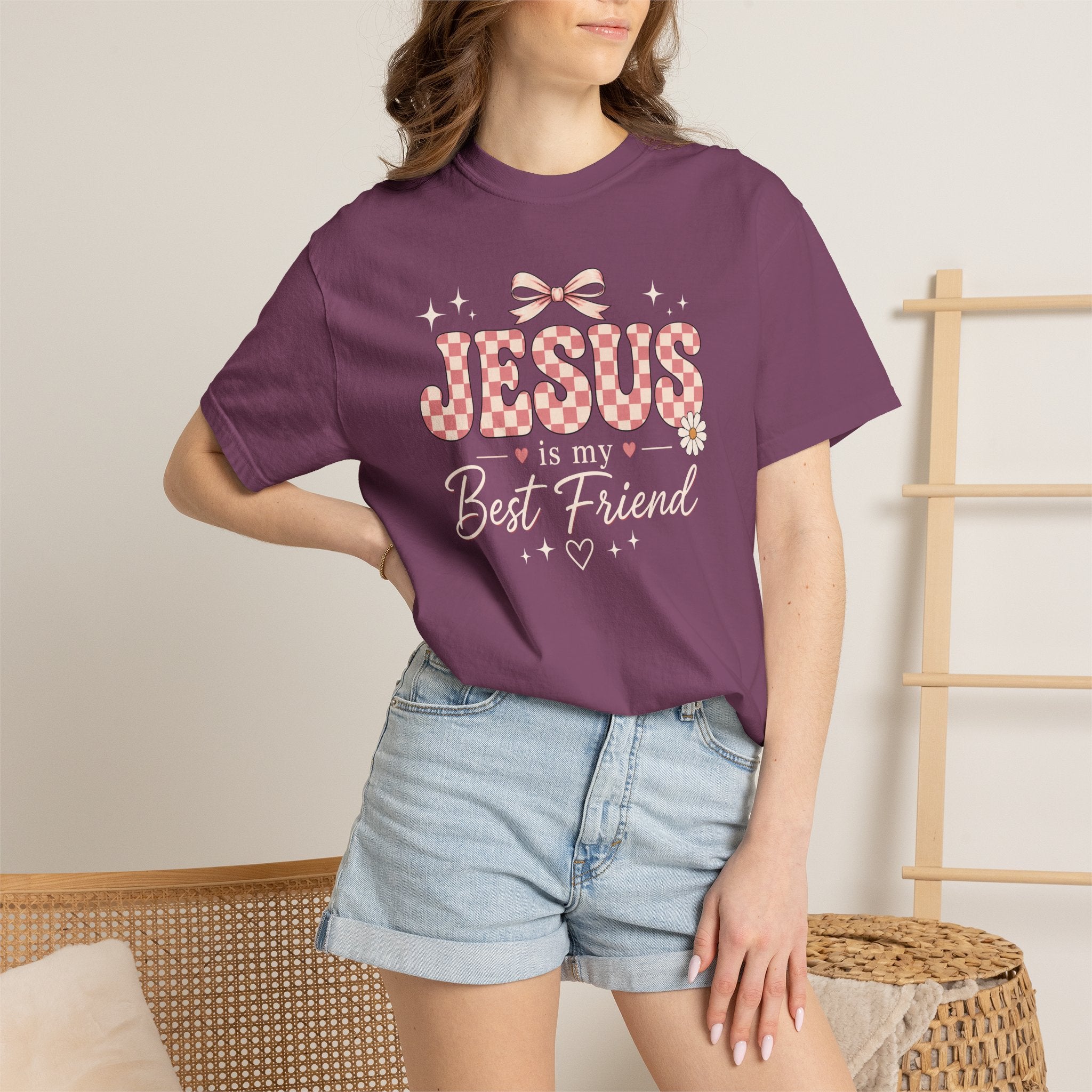Jesus is My Best Friend T-Shirt | Christian Faith Graphic Tee
