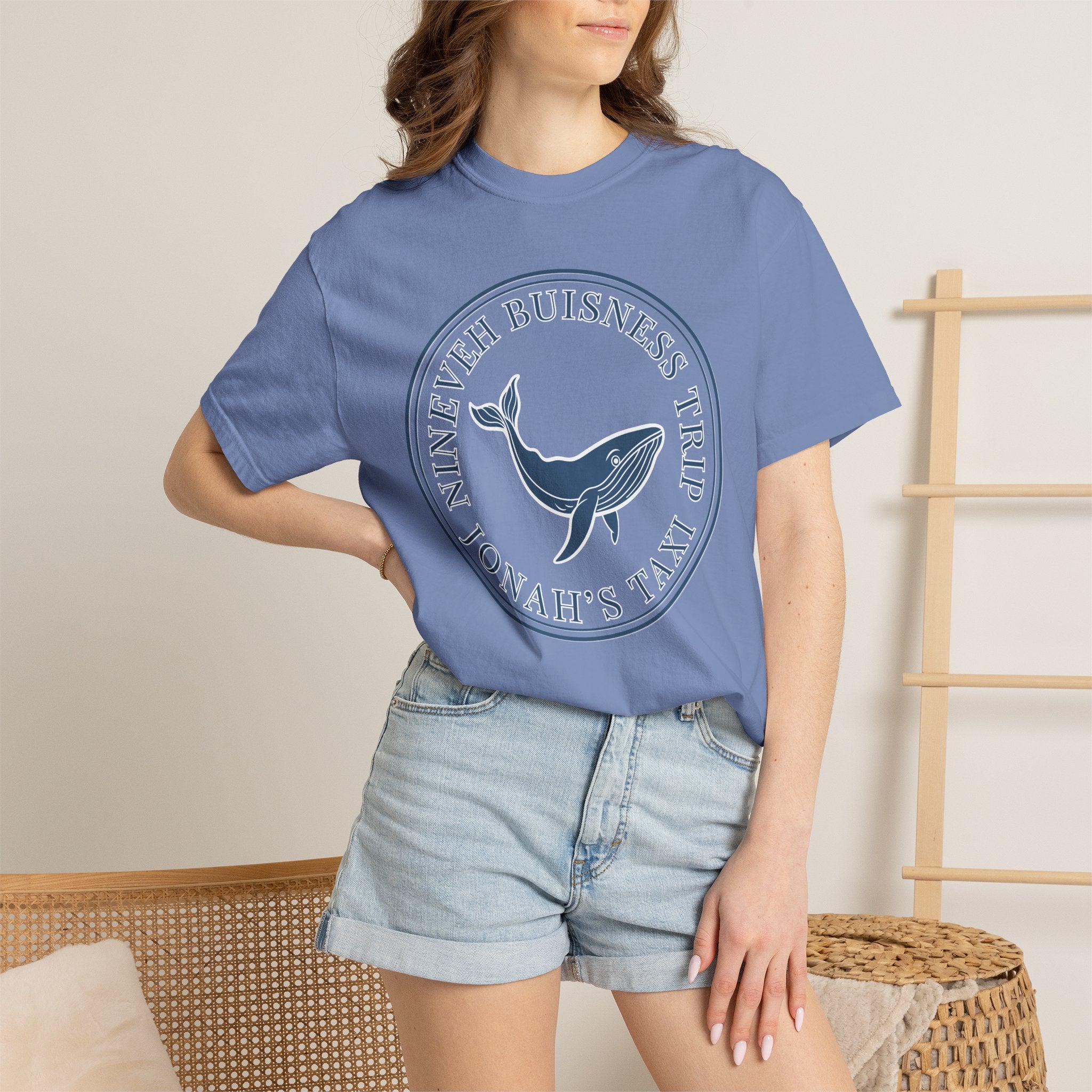 Jonah's Taxi T-Shirt | Christian Faith Graphic Tee