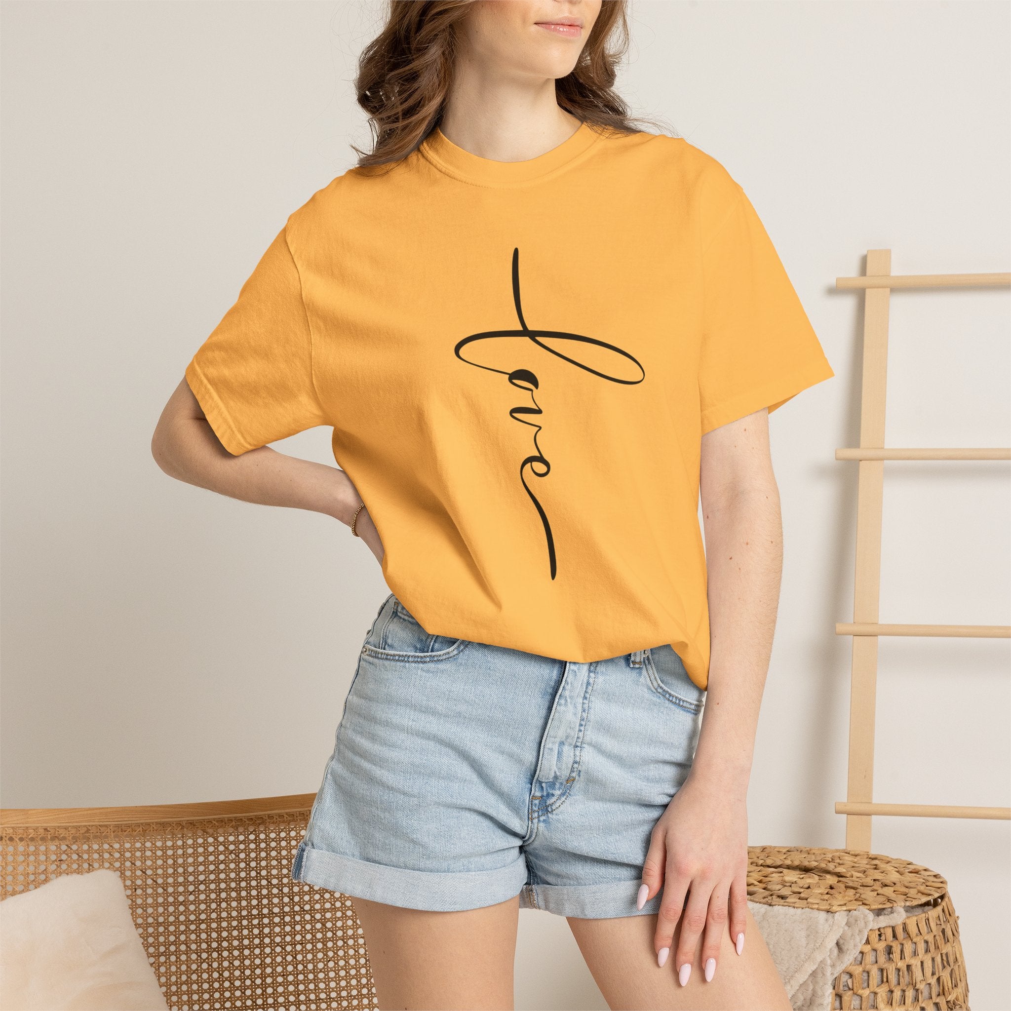 Love Cross T-Shirt | Christian Faith Graphic Tee