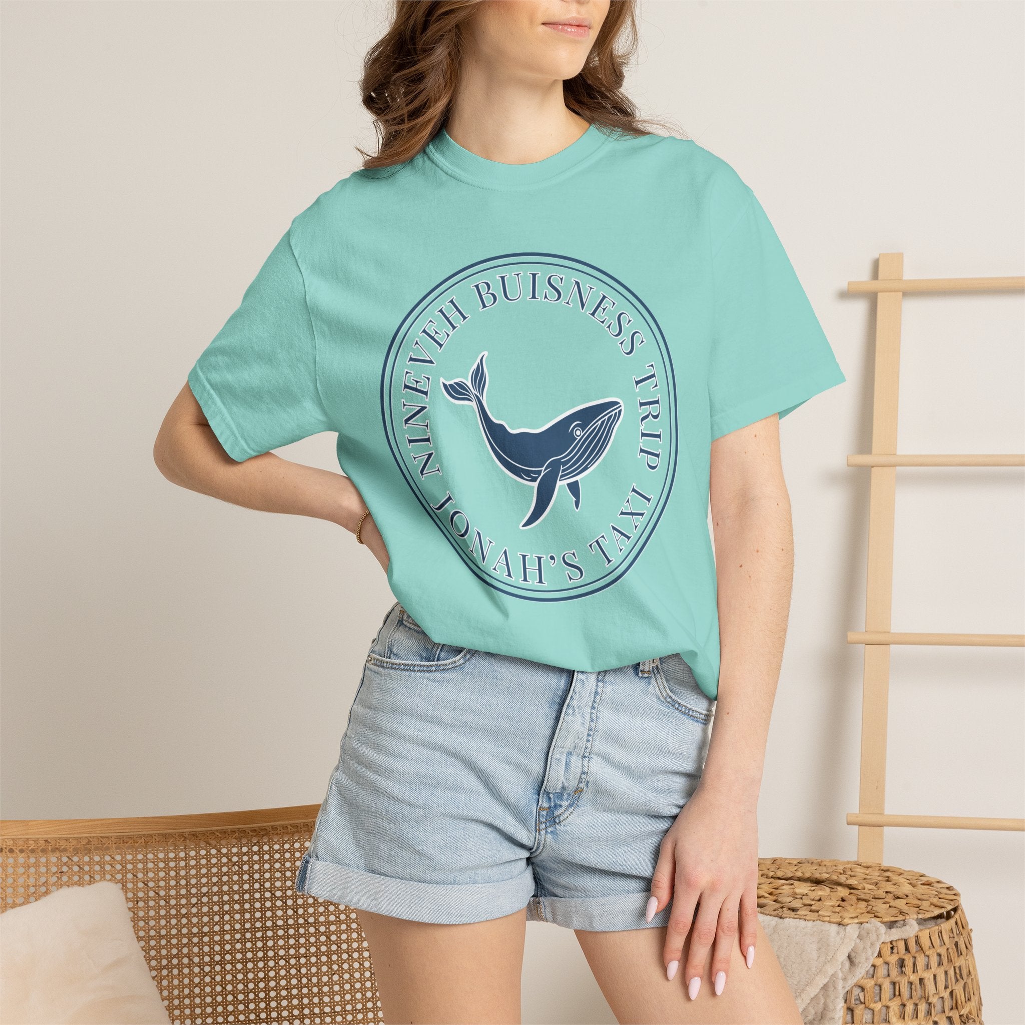 Jonah's Taxi T-Shirt | Christian Faith Graphic Tee
