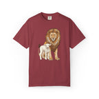 Lion&Lamb Image T-Shirt | Christian Faith Graphic Tee