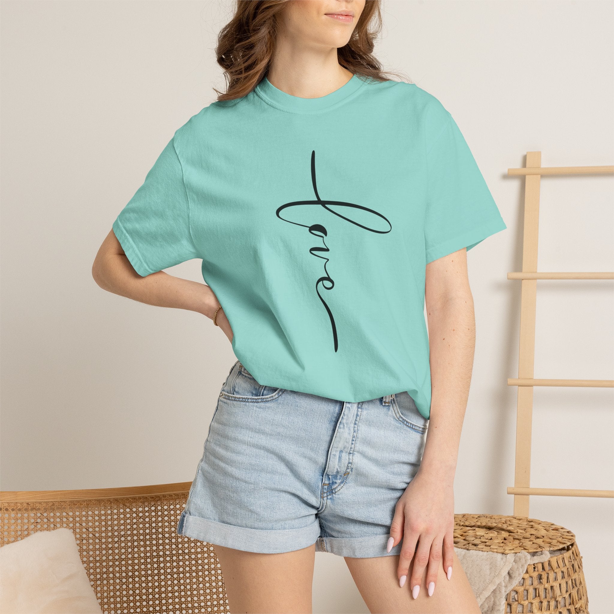 Love Cross T-Shirt | Christian Faith Graphic Tee