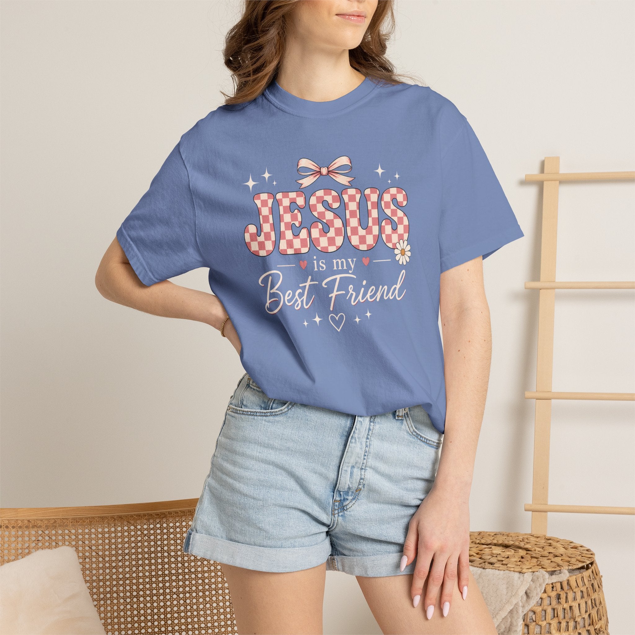 Jesus is My Best Friend T-Shirt | Christian Faith Graphic Tee