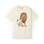 Lion&Lamb Image T-Shirt | Christian Faith Graphic Tee