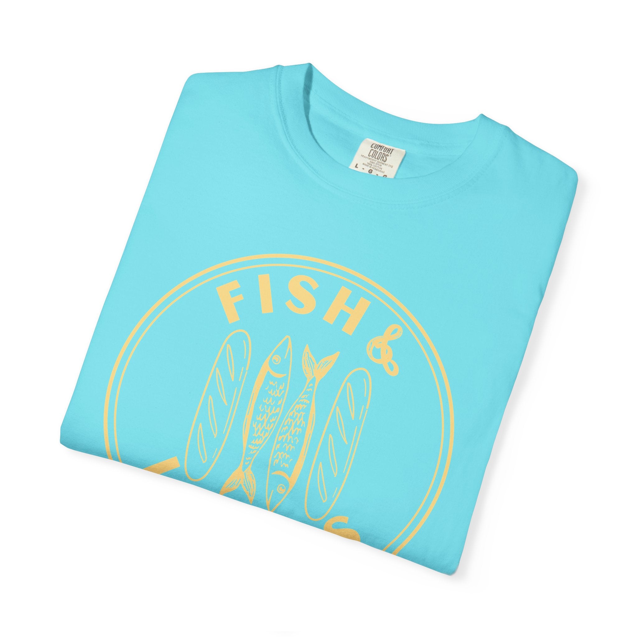 Fish & Loaves T-Shirt | Christian Faith Graphic Tee