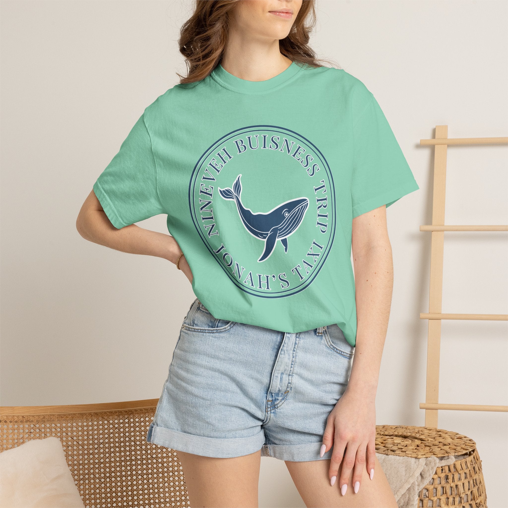 Jonah's Taxi T-Shirt | Christian Faith Graphic Tee