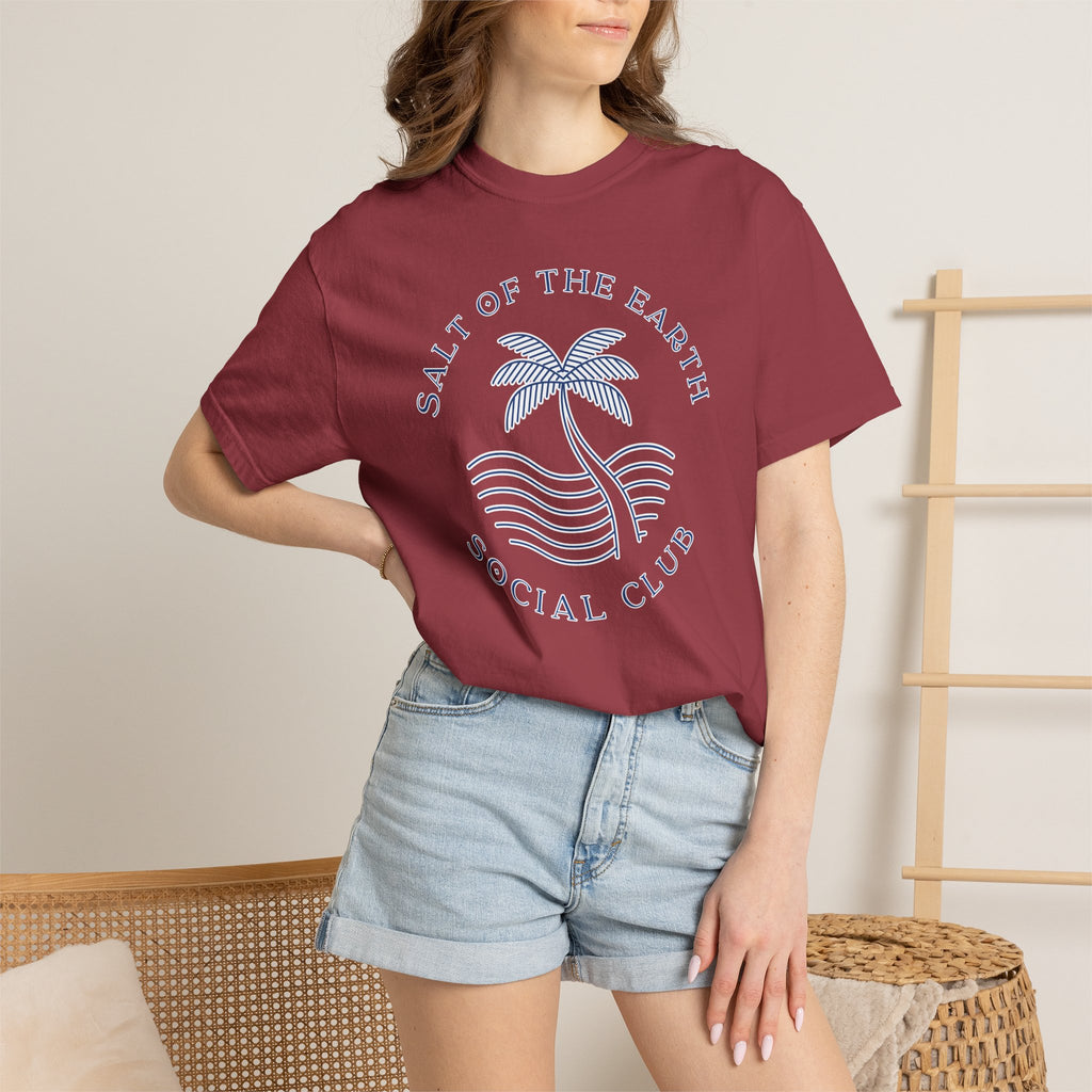Salt Of The Earth Social Club T-Shirt | Christian Faith Graphic Tee