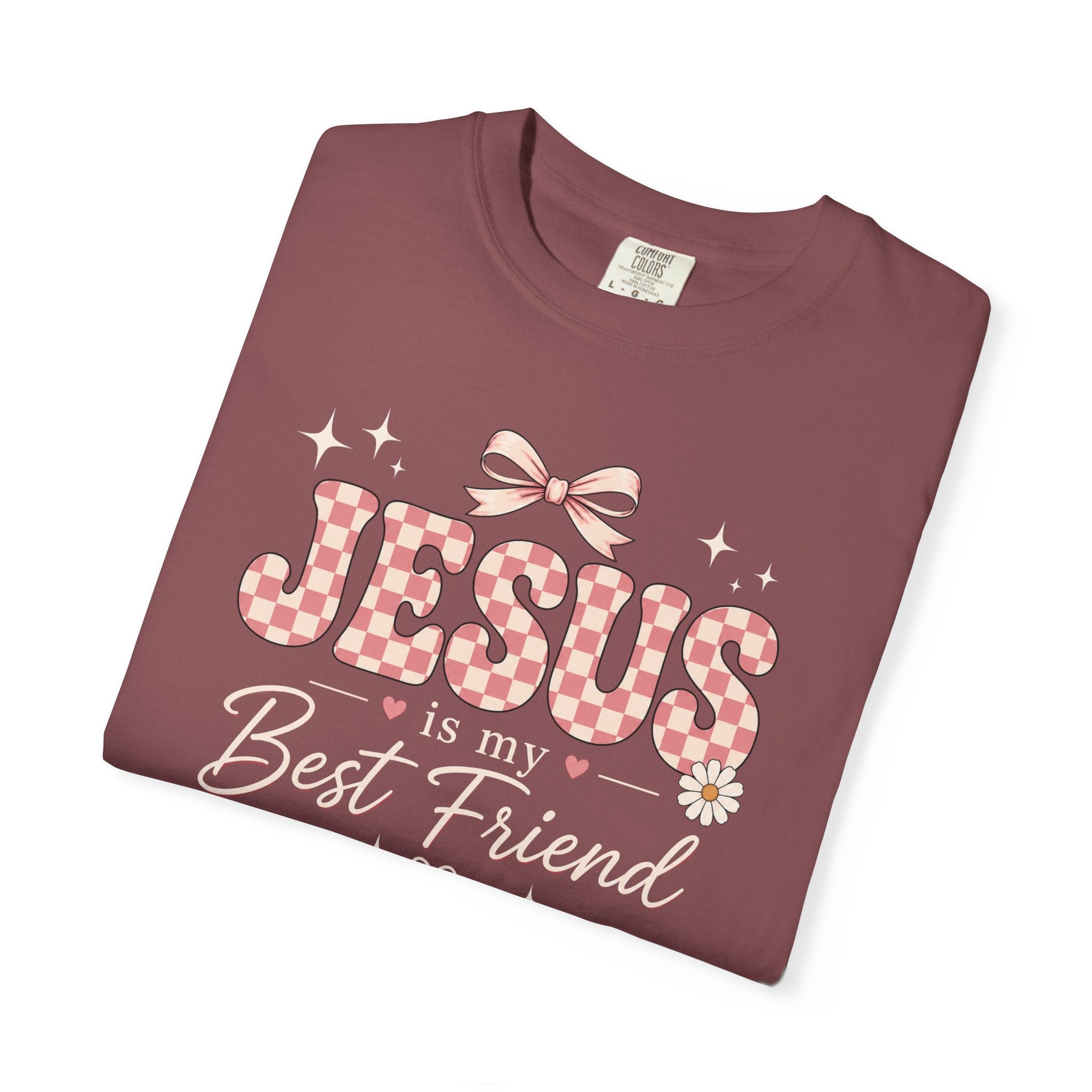 Jesus is My Best Friend T-Shirt | Christian Faith Graphic Tee