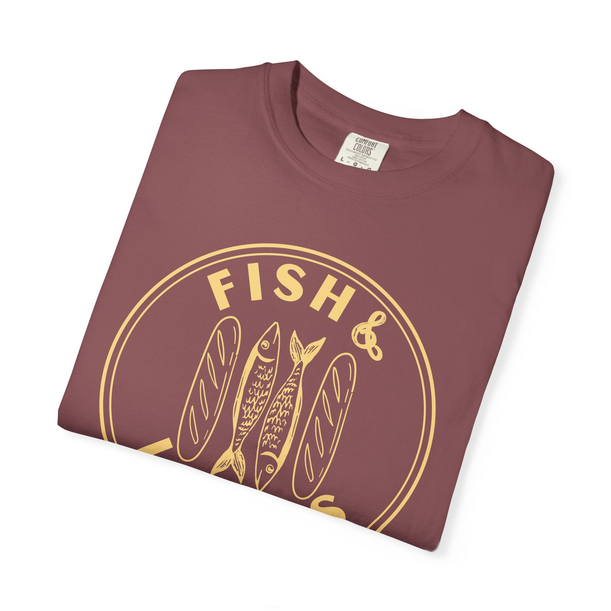 Fish & Loaves T-Shirt | Christian Faith Graphic Tee
