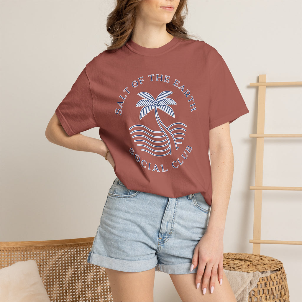 Salt Of The Earth Social Club T-Shirt | Christian Faith Graphic Tee