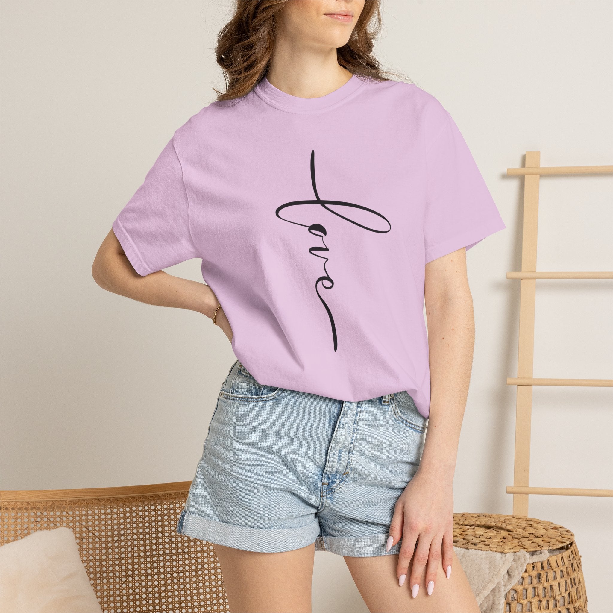 Love Cross T-Shirt | Christian Faith Graphic Tee