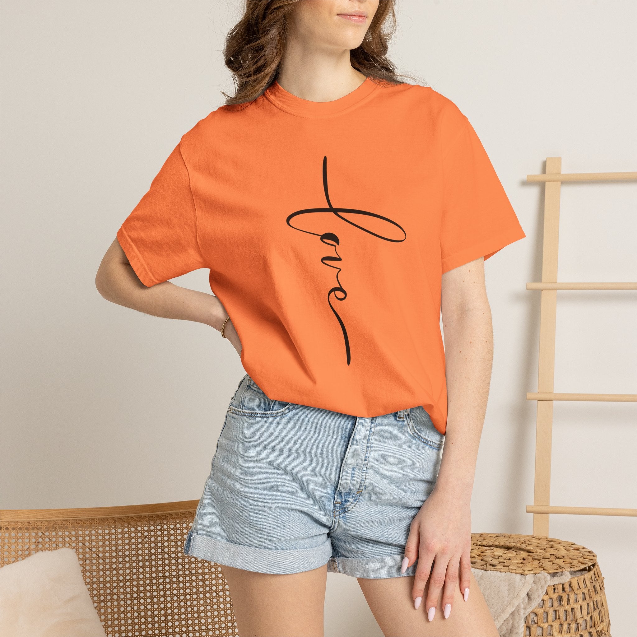 Love Cross T-Shirt | Christian Faith Graphic Tee