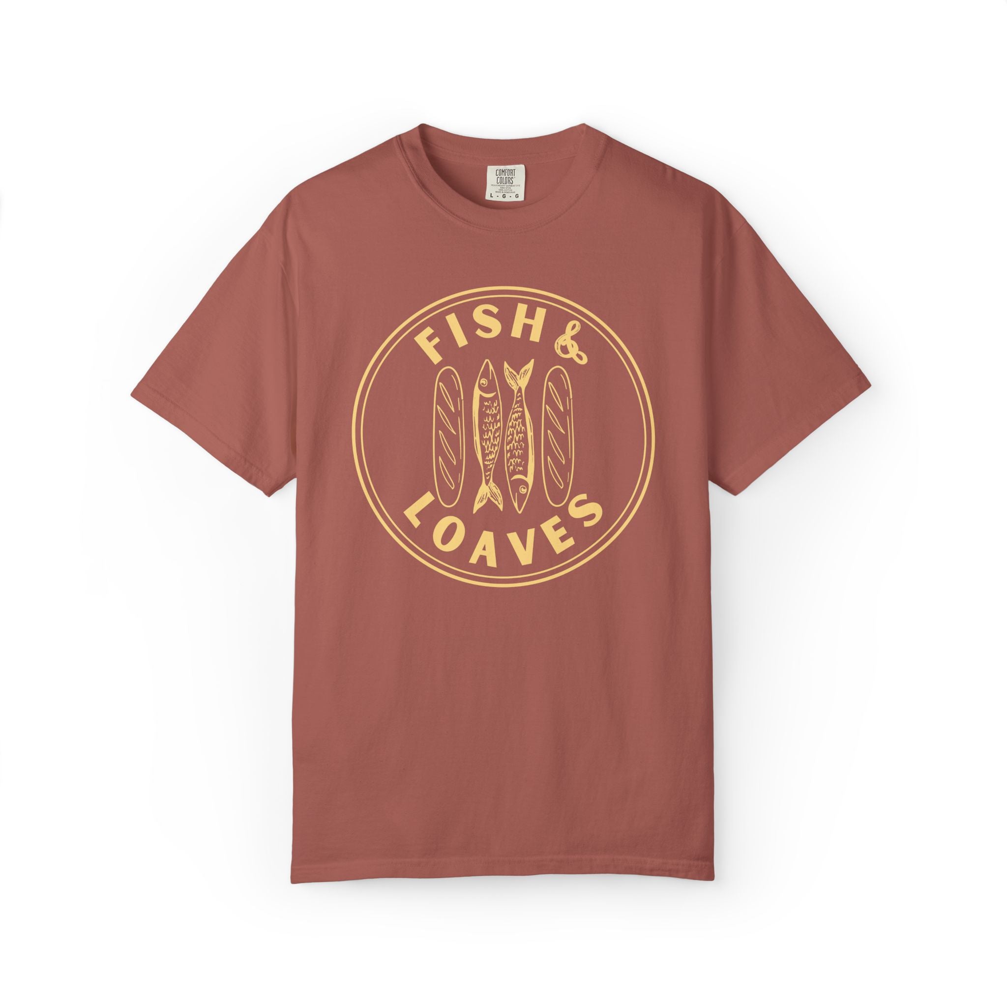 Fish & Loaves T-Shirt | Christian Faith Graphic Tee