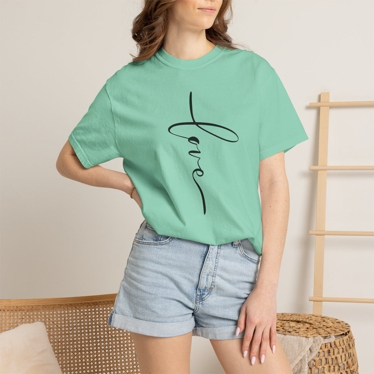 Love Cross T-Shirt | Christian Faith Graphic Tee