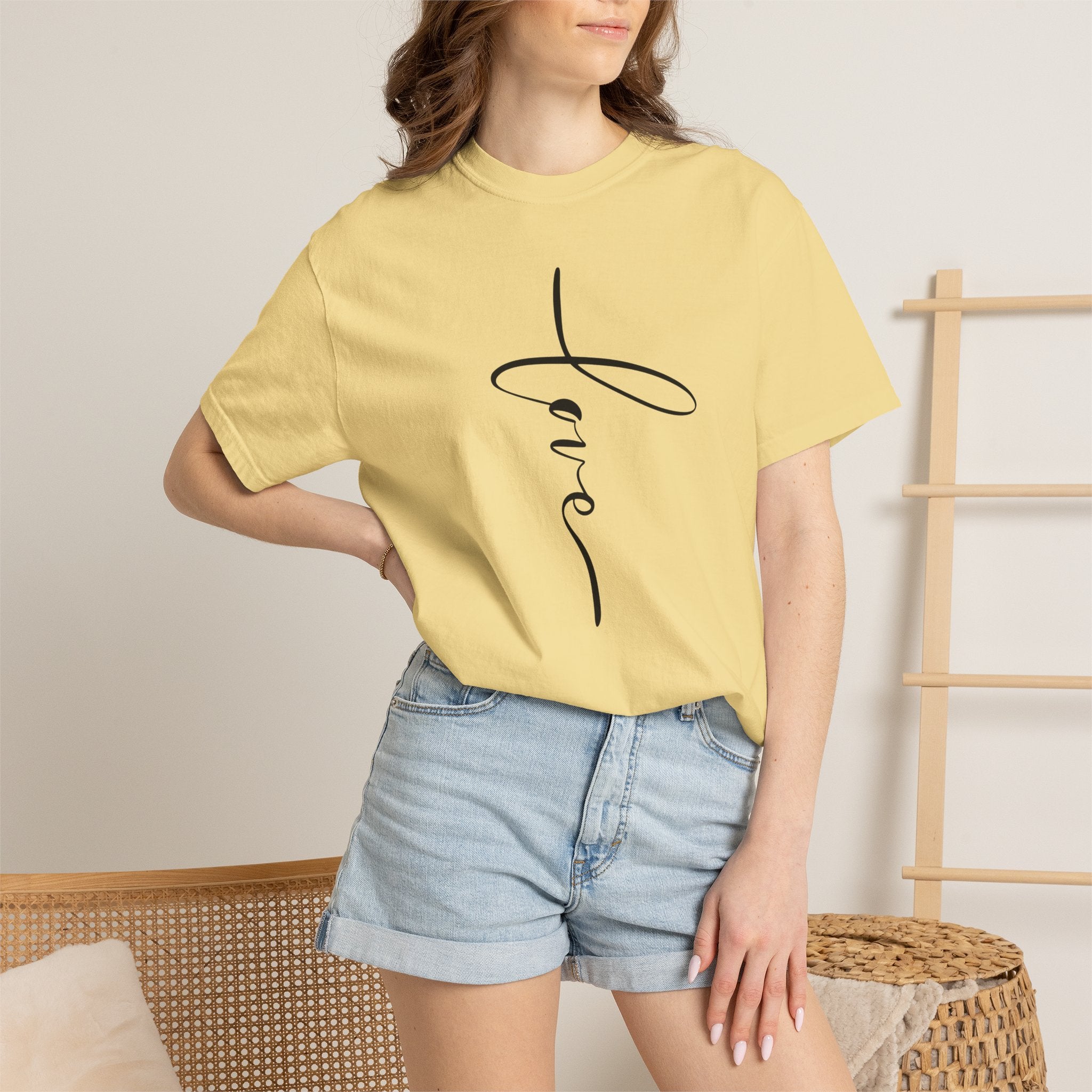Love Cross T-Shirt | Christian Faith Graphic Tee