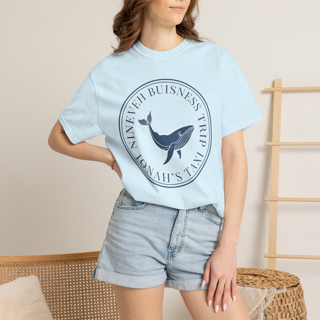 Jonah's Taxi T-Shirt | Christian Faith Graphic Tee