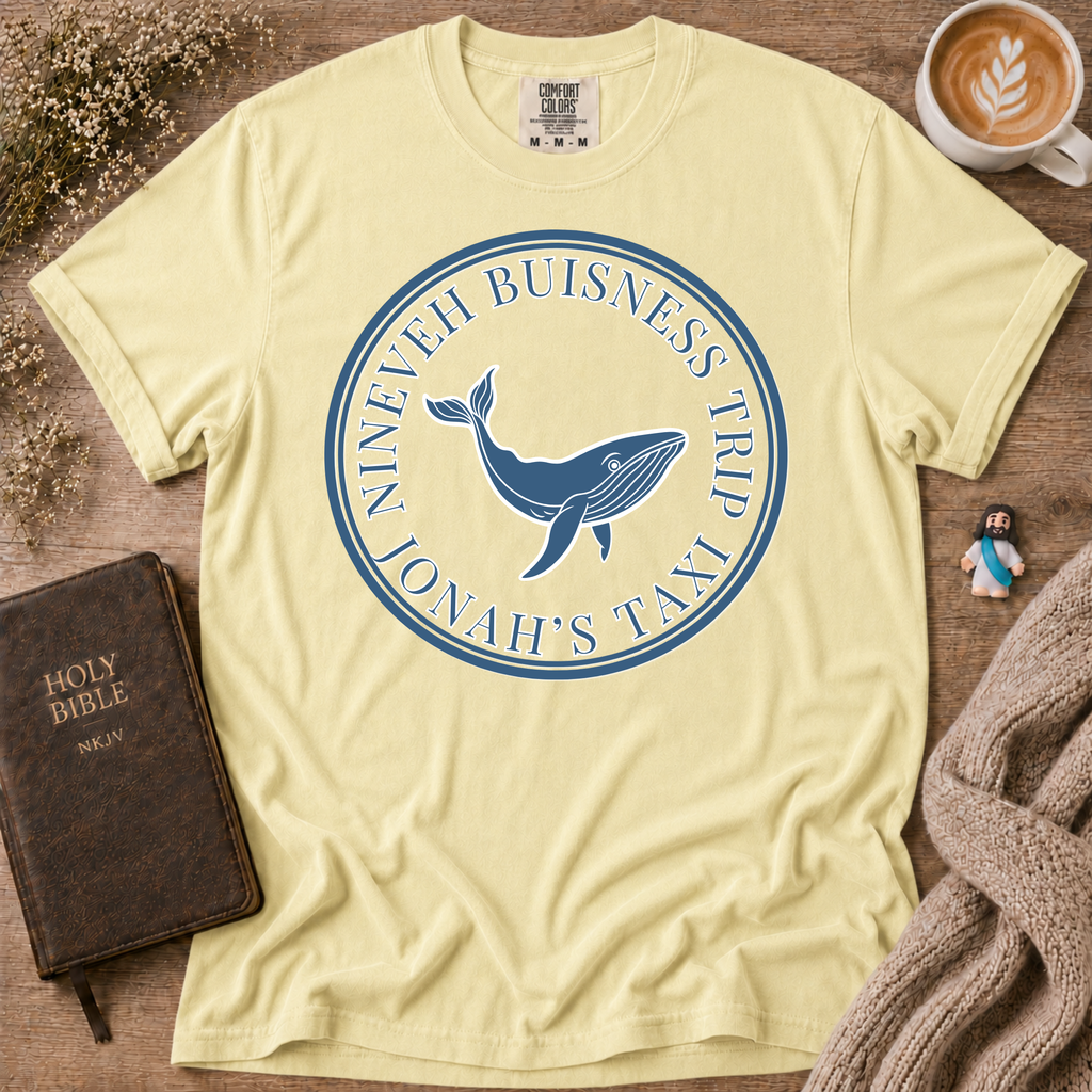 Jonah's Taxi T-Shirt | Christian Faith Graphic Tee
