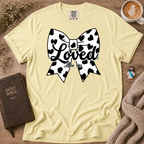 Cowgirl Polka Dot Bow T-Shirt | Christian Faith Graphic Tee