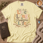 Job 5:26 Prosperous T-Shirt | Christian Faith Graphic Tee