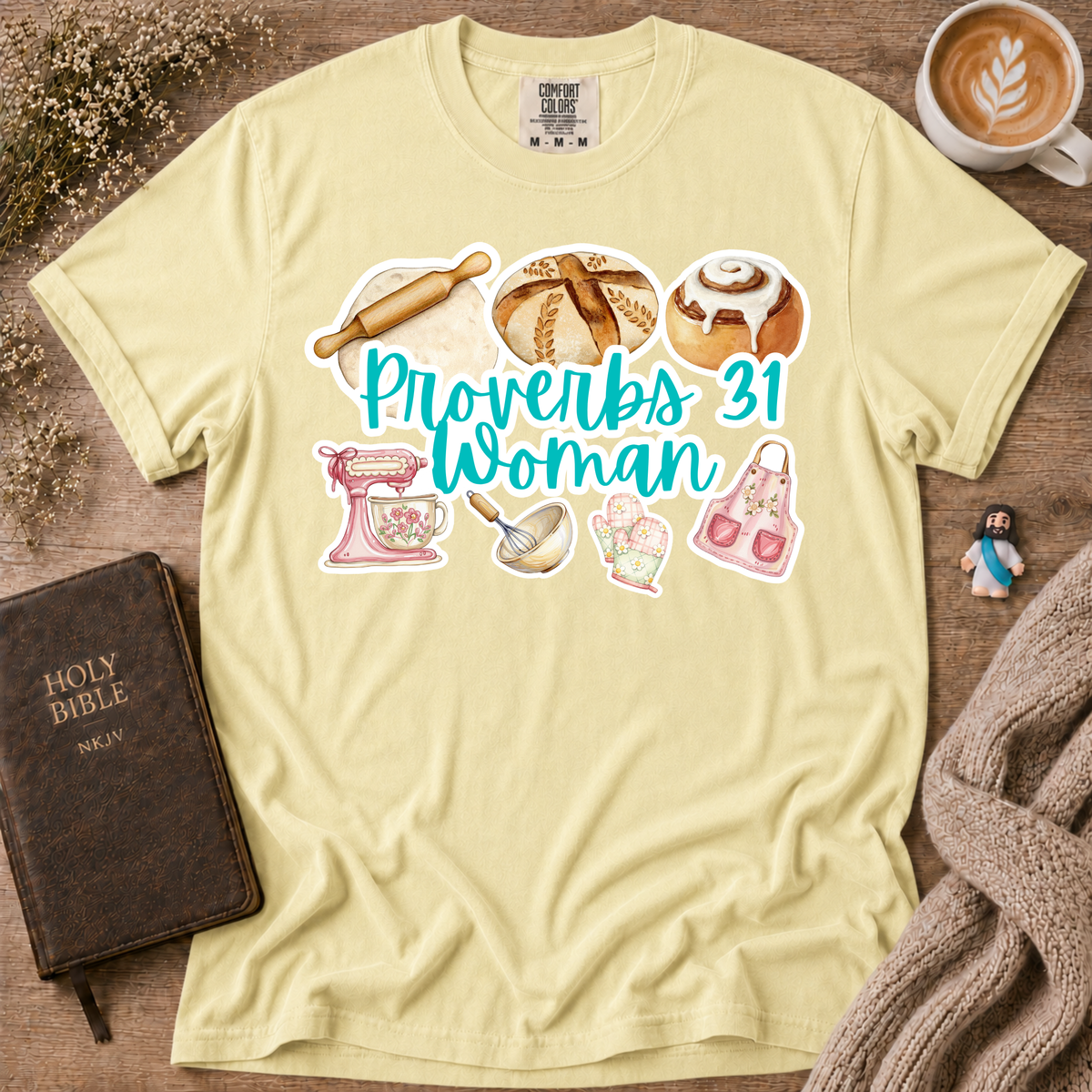 Proverbs 31 Woman T-Shirt | Christian Faith Graphic Tee