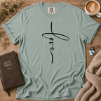 Love Cross T-Shirt | Christian Faith Graphic Tee