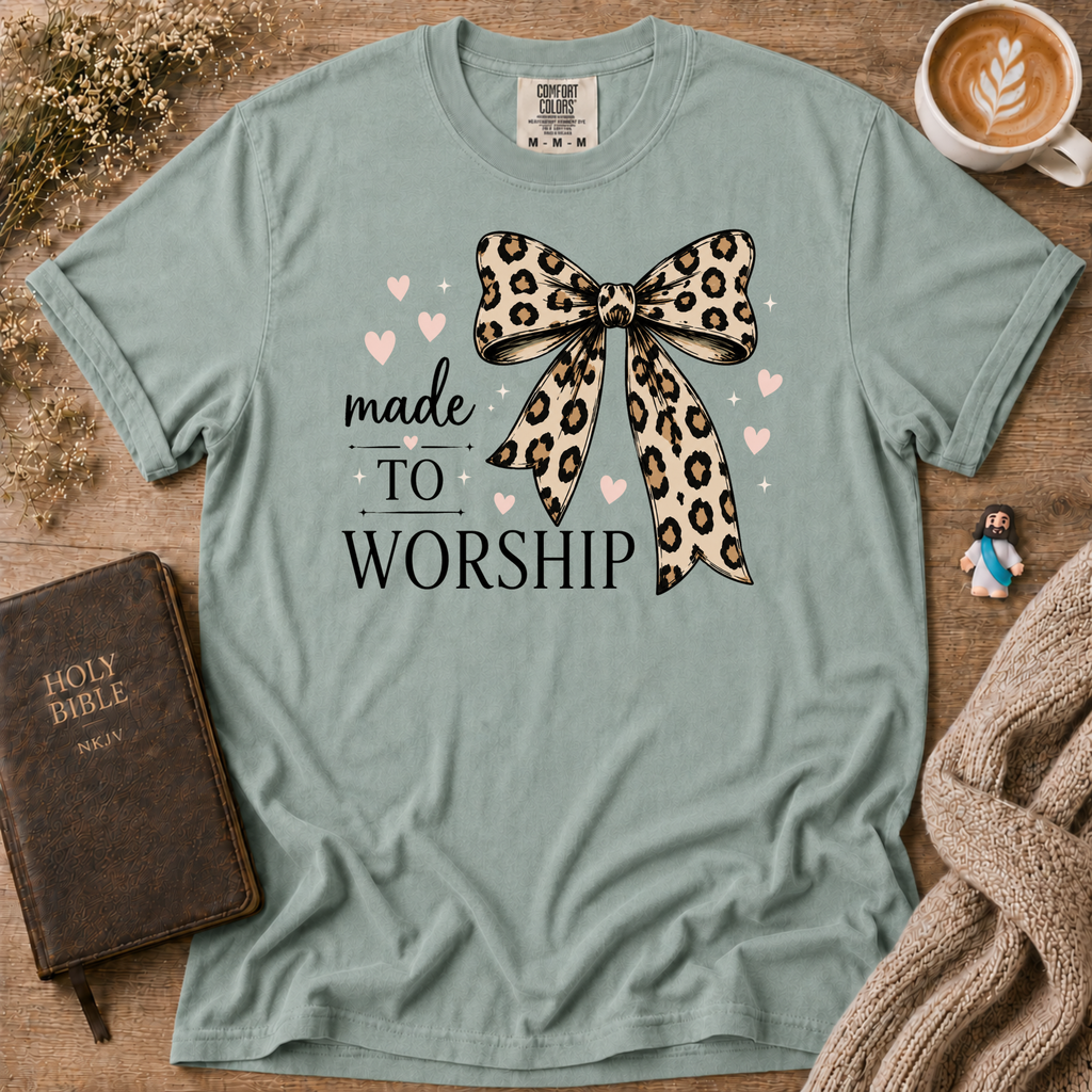 Made to Worship T-Shirt | Christian Faith Graphic Tee