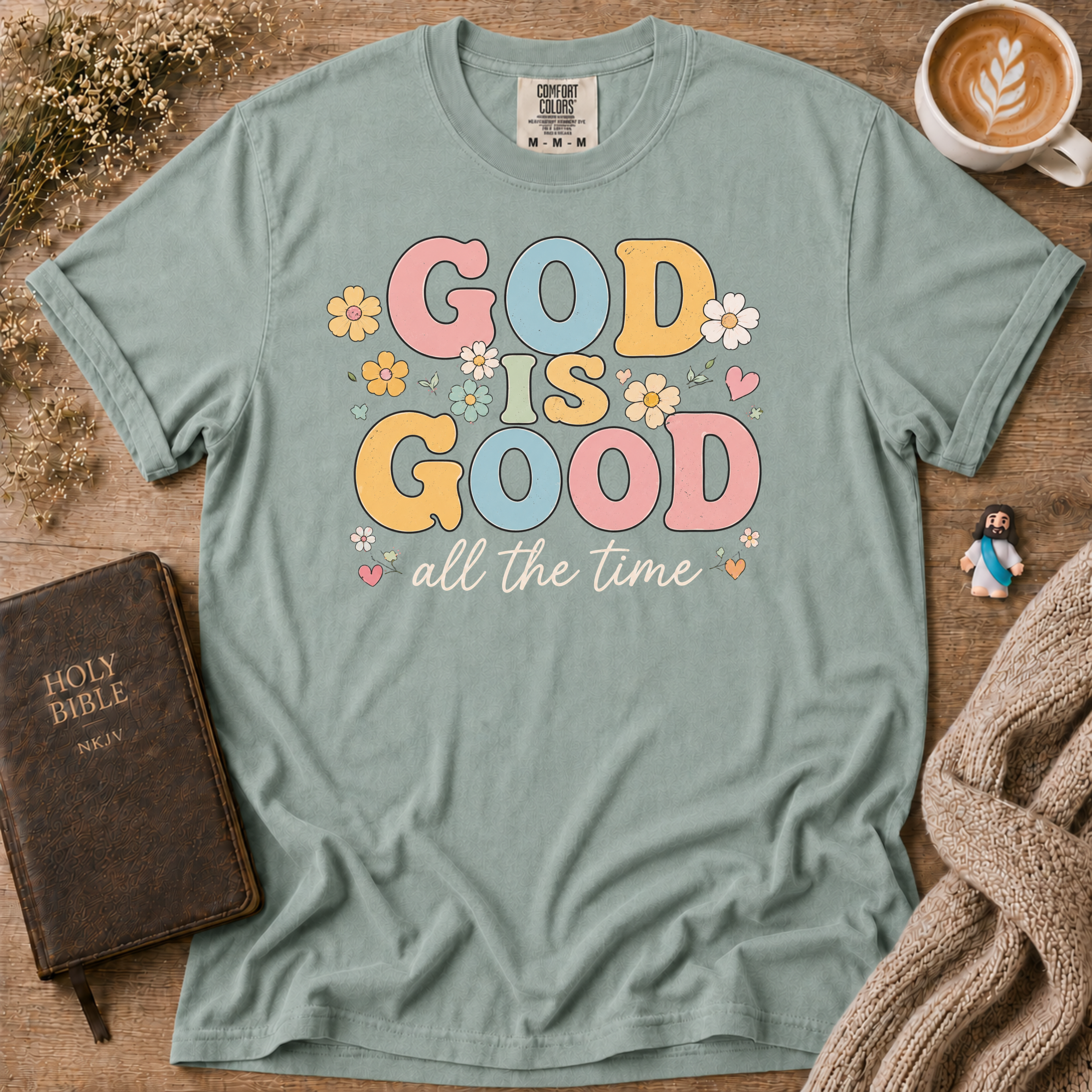 God Is Good T-Shirt | Christian Faith Graphic Tee
