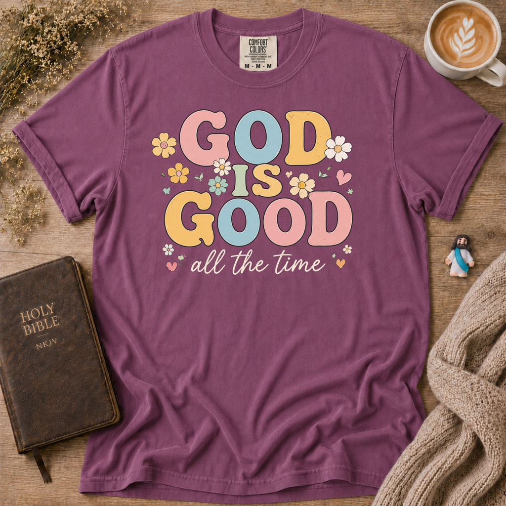 God Is Good T-Shirt | Christian Faith Graphic Tee