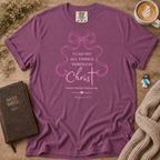 Philippians 4:13 T-Shirt | Christian Faith Graphic Tee