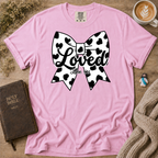 Cowgirl Polka Dot Bow T-Shirt | Christian Faith Graphic Tee