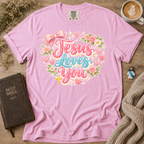 Jesus Loves You T-Shirt | Christian Faith Graphic Tee