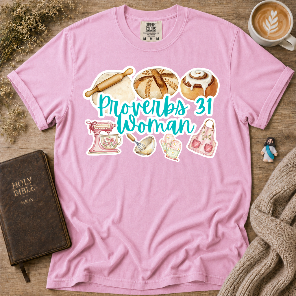 Proverbs 31 Woman T-Shirt | Christian Faith Graphic Tee
