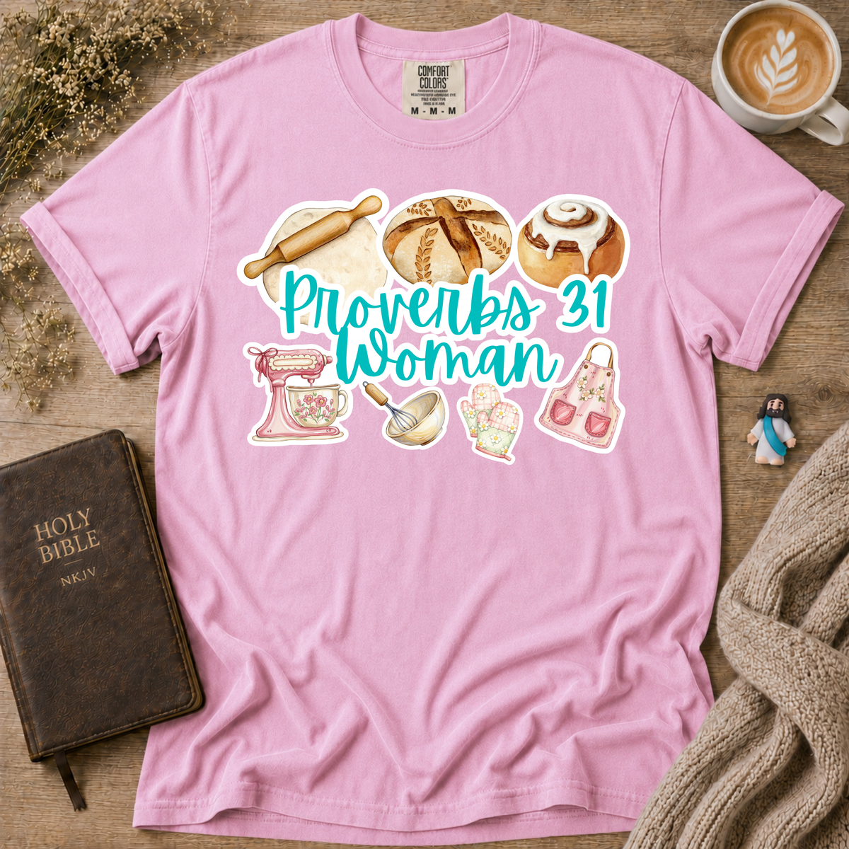 Proverbs 31 Woman T-Shirt | Christian Faith Graphic Tee